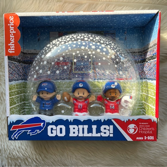 NIB Fisher Price 2022 Buffalo Bills figurines - Picture 1 of 5